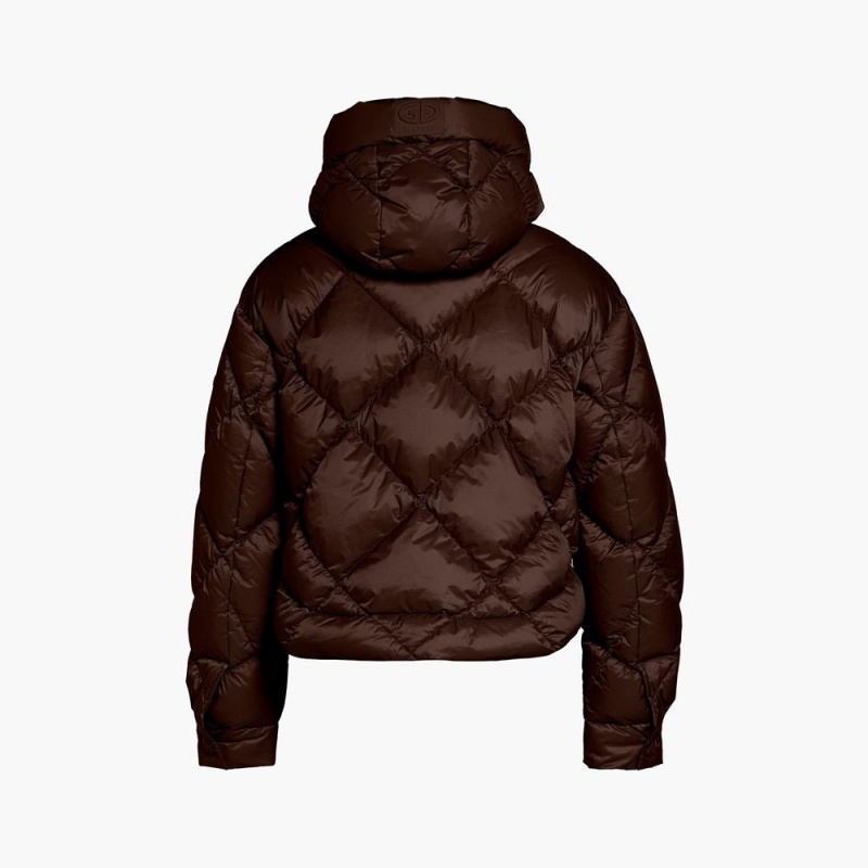 Goldbergh FIONA Jackets Dark Brown | 518473PBU