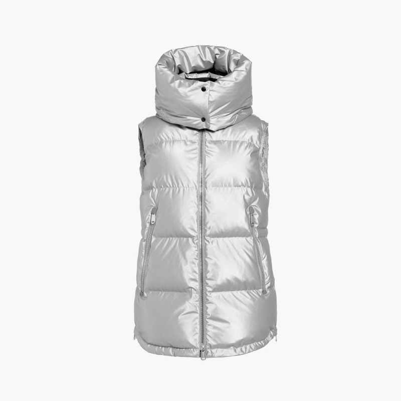 Goldbergh FLASH bodywarmer Jackets Silver | 143052WFI