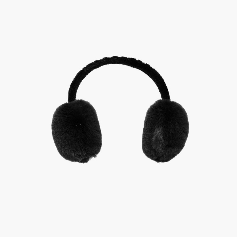 Goldbergh FLUFFY faux fur Earwarmers Black | 084961KQR