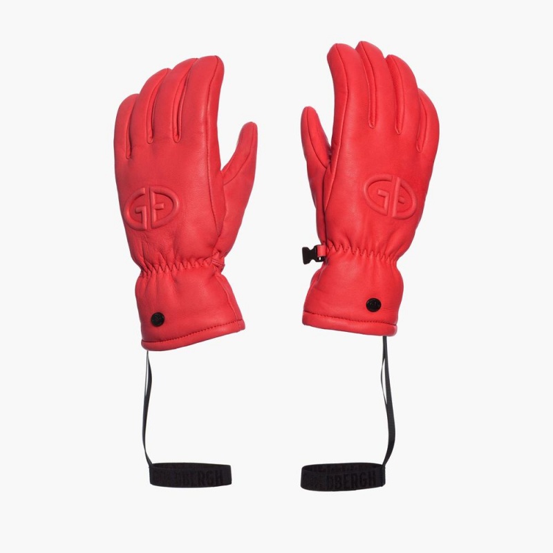 Goldbergh FREEZE Gloves Red | 205786YKE