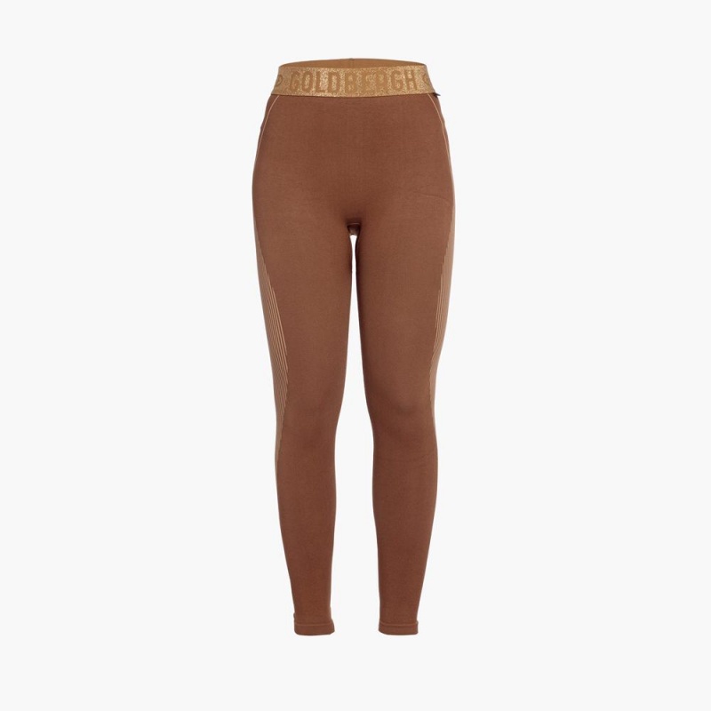 Goldbergh FURIOUS baselayer Pants Beige | 357940IVK