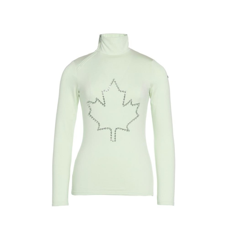 Goldbergh GEMSTONE ski pully Ski Tops Mint | 618790BCH