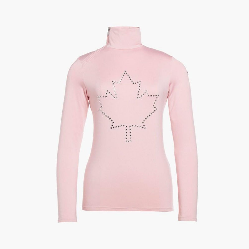 Goldbergh GEMSTONE ski pully Ski Tops Pink | 041276DJU