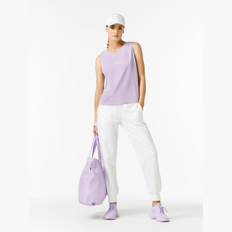 Goldbergh GIGI sleeveless Tank Top Purple | 408375DGO