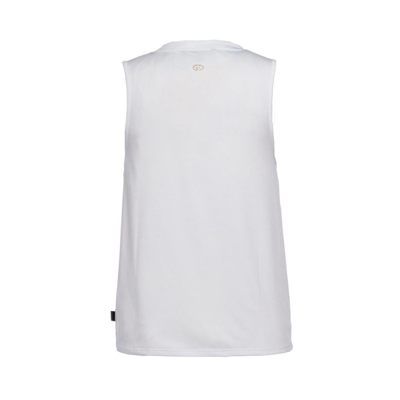 Goldbergh GIGI sleeveless Tank Top White | 534096ARQ