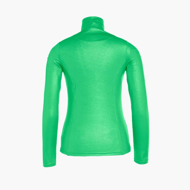 Goldbergh GLAMOUR ski pully Ski Tops Green | 678401PQH