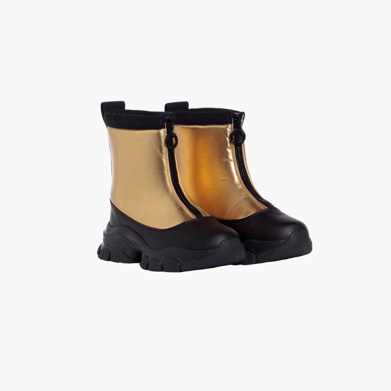 Goldbergh GLINT Snow Boots Gold | 810762VOS