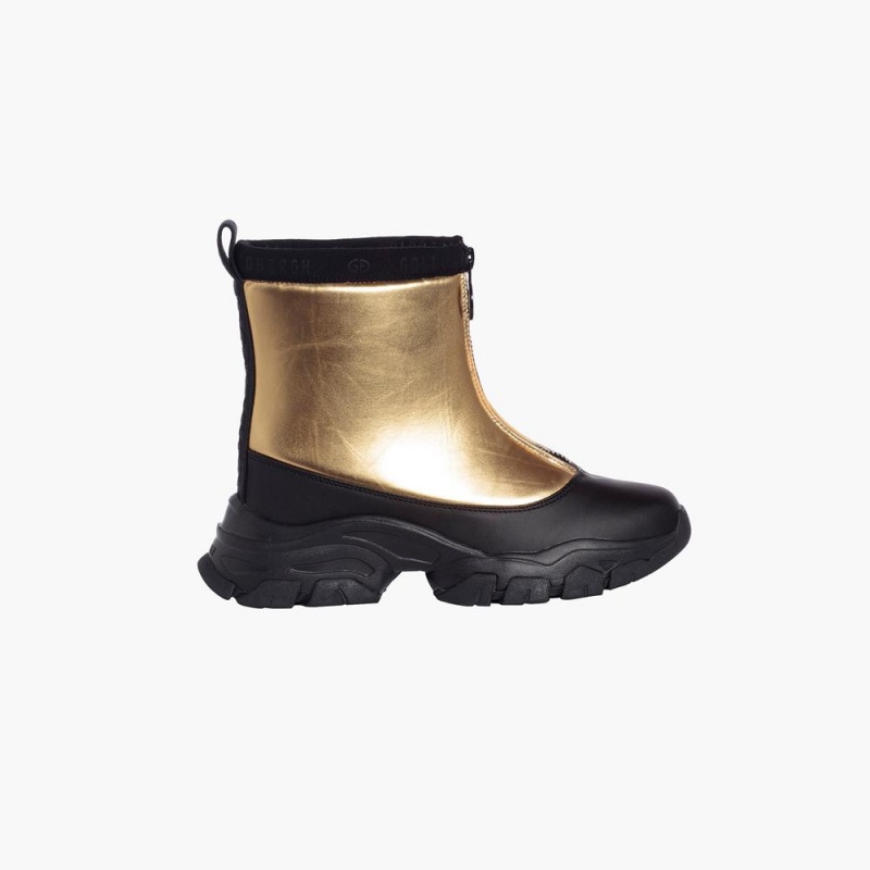 Goldbergh GLINT Snow Boots Gold | 810762VOS