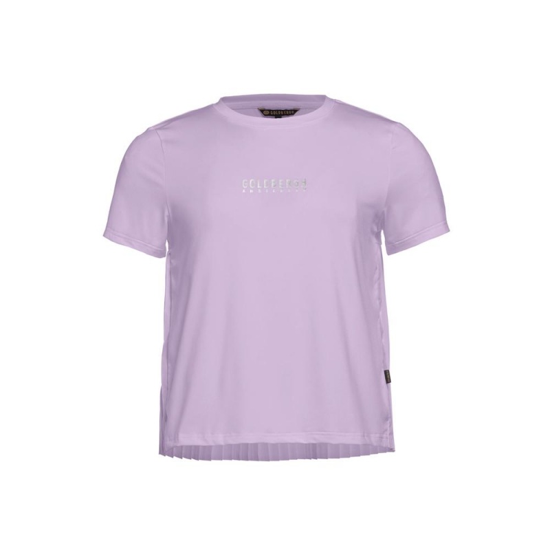 Goldbergh GROOVE short sleeve T-shirts Purple | 530762VBI