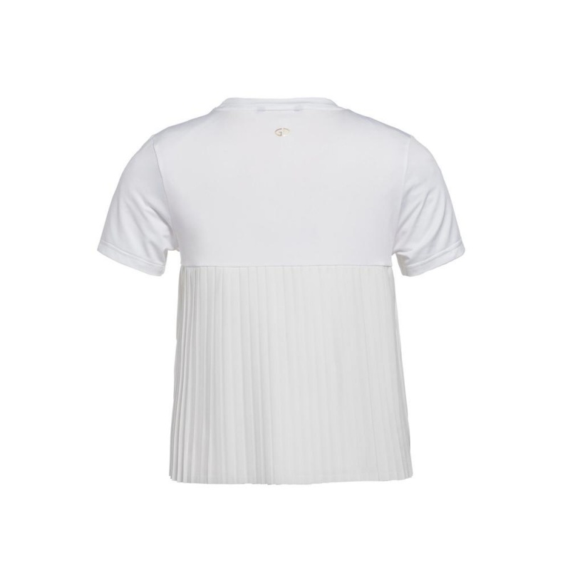 Goldbergh GROOVE short sleeve T-shirts White | 109247DKX