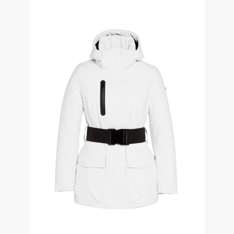 Goldbergh HALEY Ski Jacket White | 149062KUP