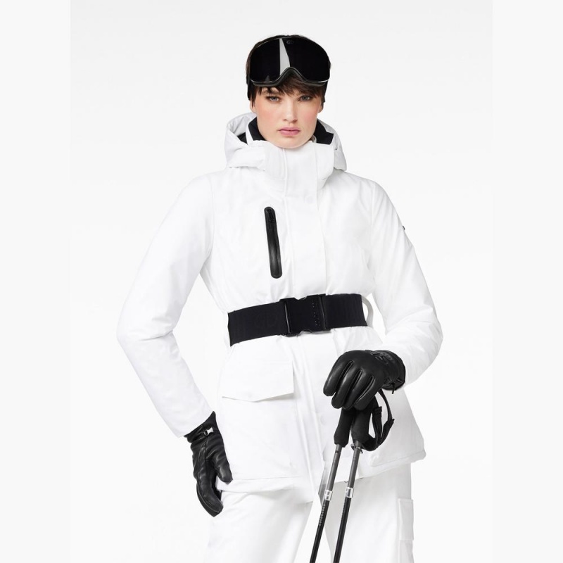 Goldbergh HALEY Ski Jacket White | 149062KUP