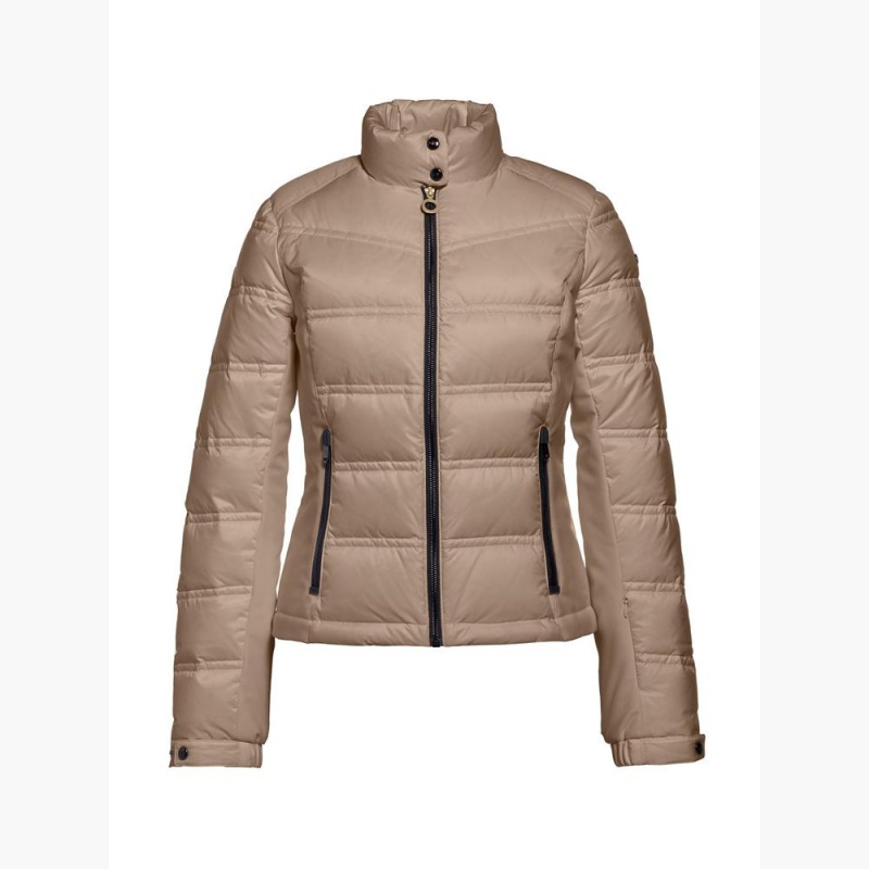 Goldbergh HAMPTON Jackets Brown | 641832ESC