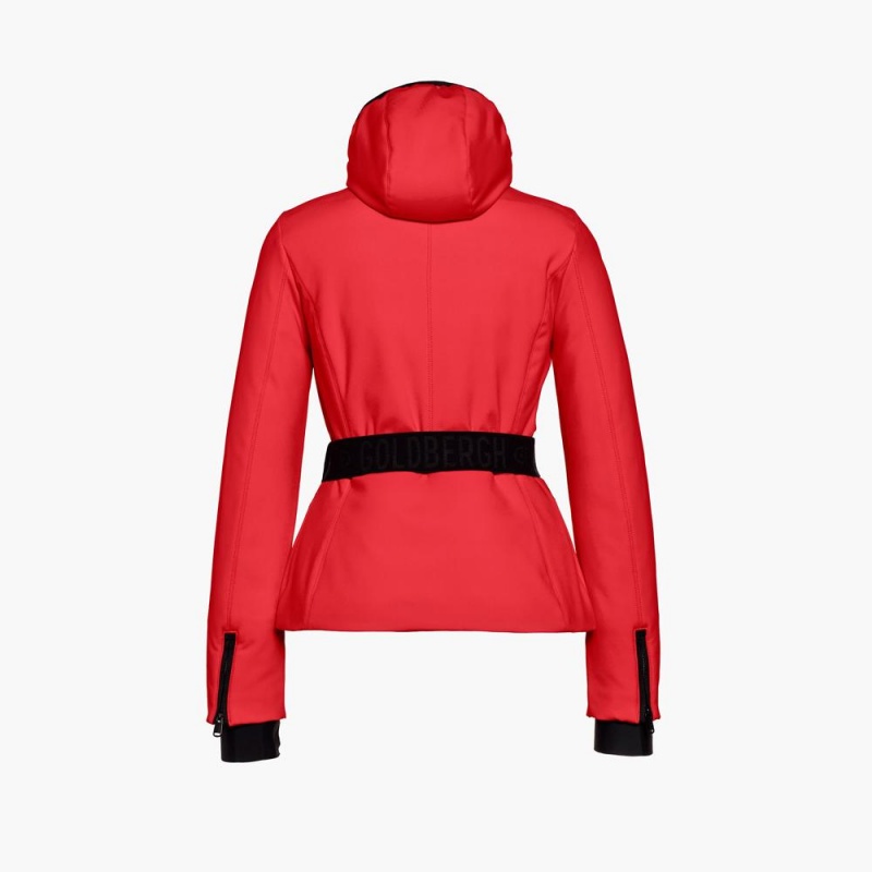 Goldbergh HIDA Ski Jacket Red | 426081IYE