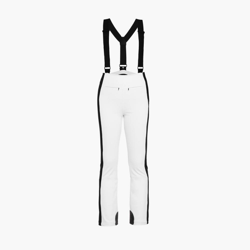 Goldbergh HIGH END Ski Pants White | 645701BLK