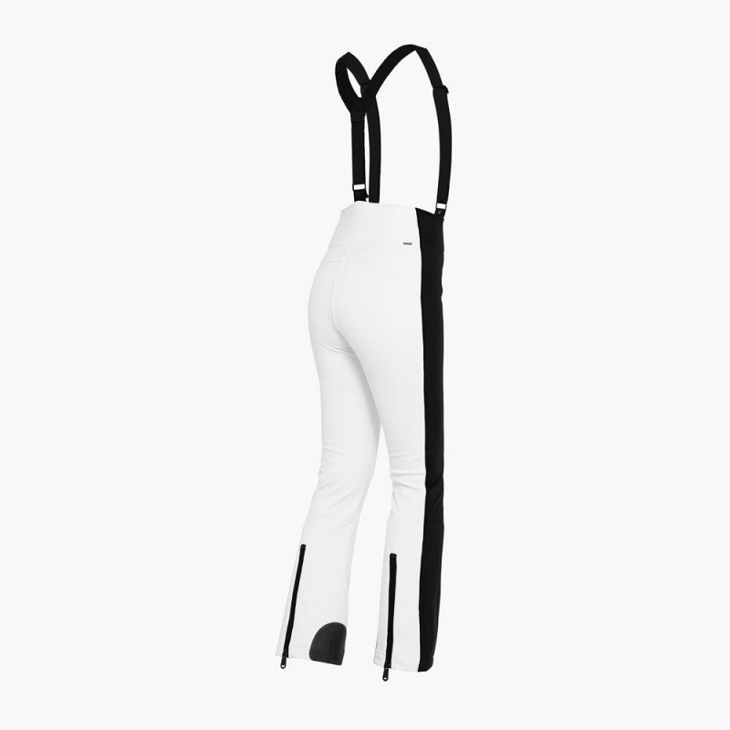 Goldbergh HIGH END Ski Pants White | 645701BLK