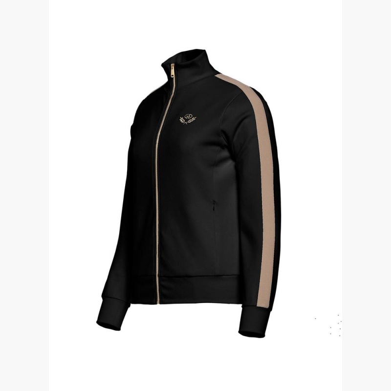 Goldbergh IONE track Jackets Black | 645273PMD