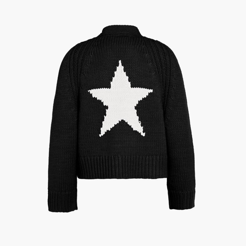 Goldbergh JOLIE knit cardigan Sweater Black | 320691HKE