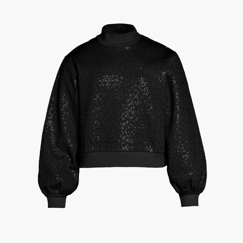 Goldbergh LOLA round neck Sweater Black | 765418JDM