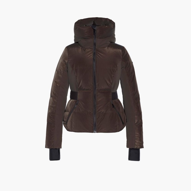 Goldbergh LOU Ski Jacket Brown | 703286ONS