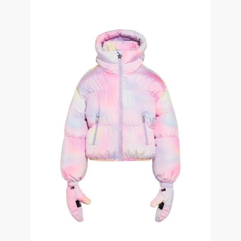 Goldbergh LUMINA Ski Jacket Light Pink | 237194DAQ