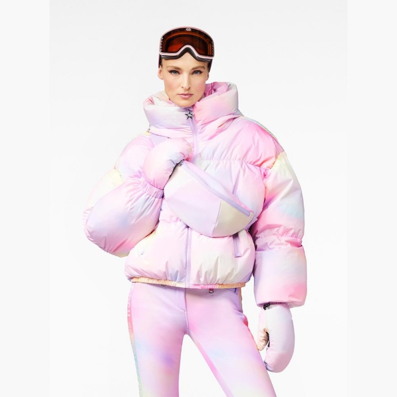 Goldbergh LUMINA Ski Jacket Light Pink | 237194DAQ