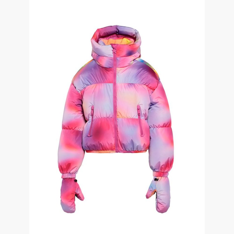 Goldbergh LUMINA Ski Jacket Pink Purple | 093728HRW