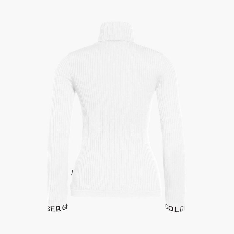 Goldbergh MIRA long sleeve knit Sweater White | 157962IFJ