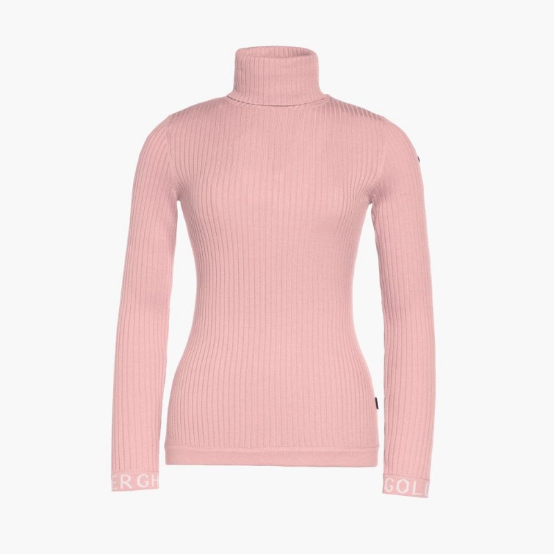 Goldbergh MIRA long sleeve knit Sweater Pink | 094285XQI