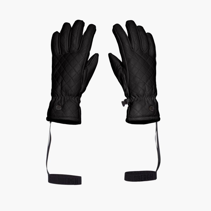 Goldbergh NISHI Gloves Black | 946132WEA