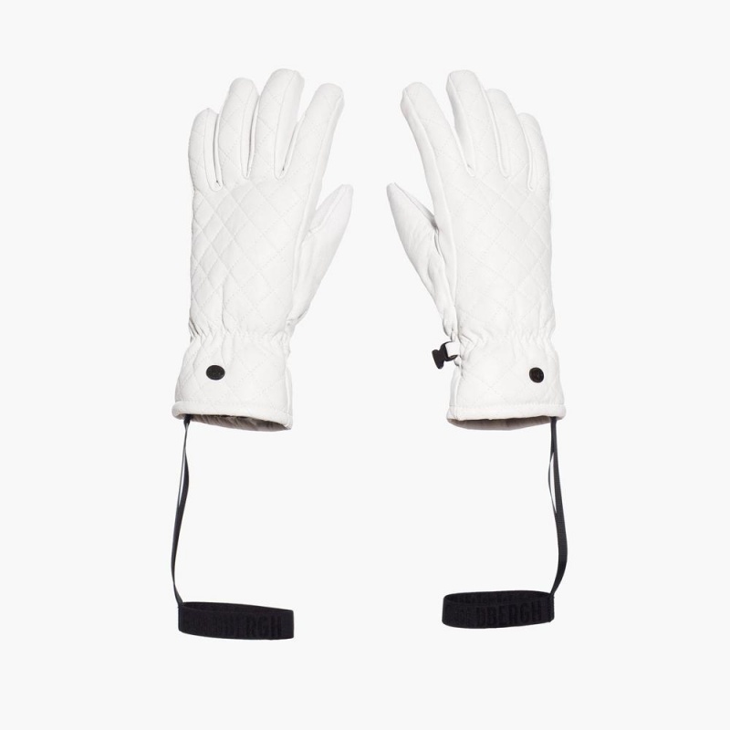 Goldbergh NISHI Gloves White | 231904MFQ