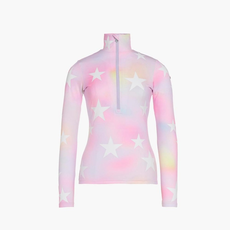 Goldbergh ORION ski pully Ski Tops Light Pink | 926158TVM