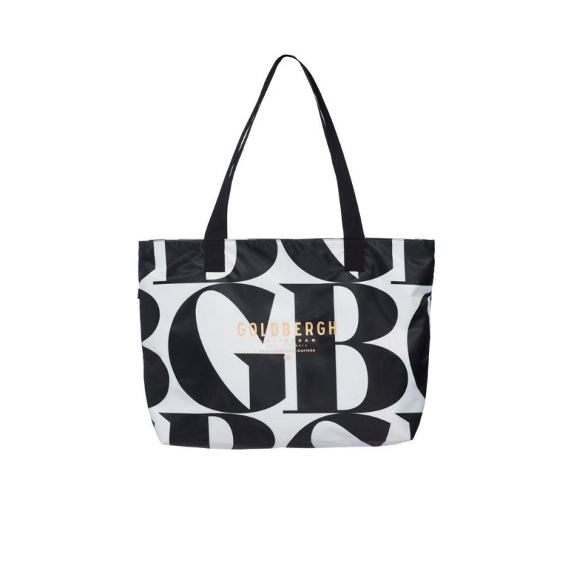 Goldbergh PALMER Shopper Bag Black | 350412QHD