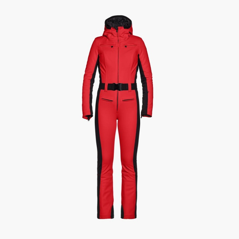 Goldbergh PARRY long Ski Suit Red | 608952NVQ