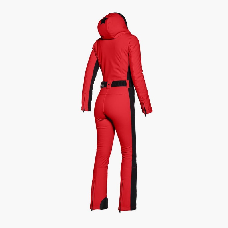 Goldbergh PARRY long Ski Suit Red | 608952NVQ