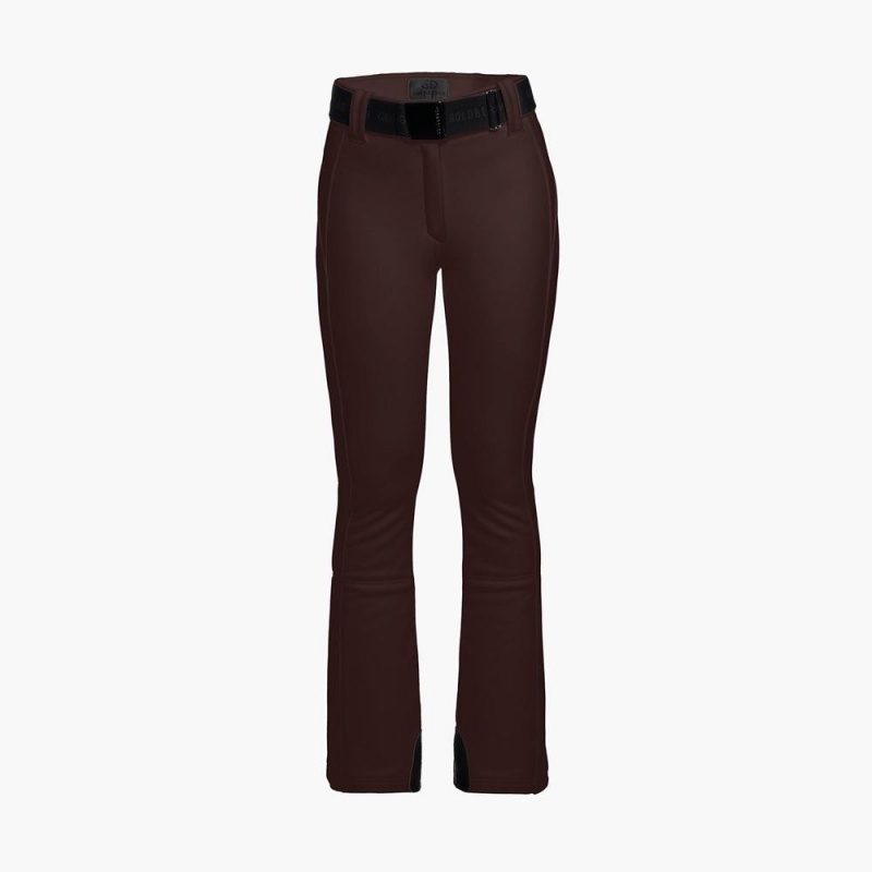 Goldbergh PIPPA Ski Pants Dark Brown | 045739GKJ