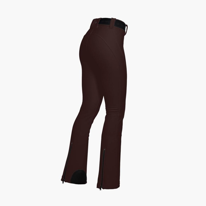 Goldbergh PIPPA Ski Pants Dark Brown | 045739GKJ