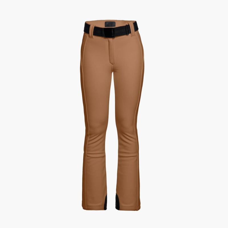 Goldbergh PIPPA long Ski Pants Brown | 769284QBJ