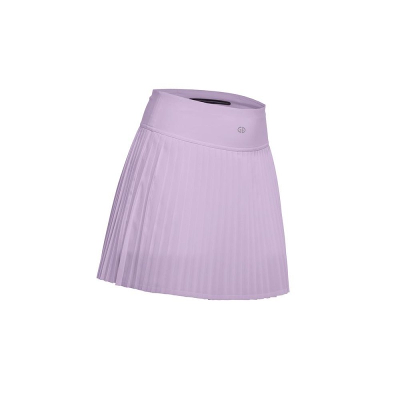 Goldbergh PLISSÉ Skirt Purple | 426185RFL