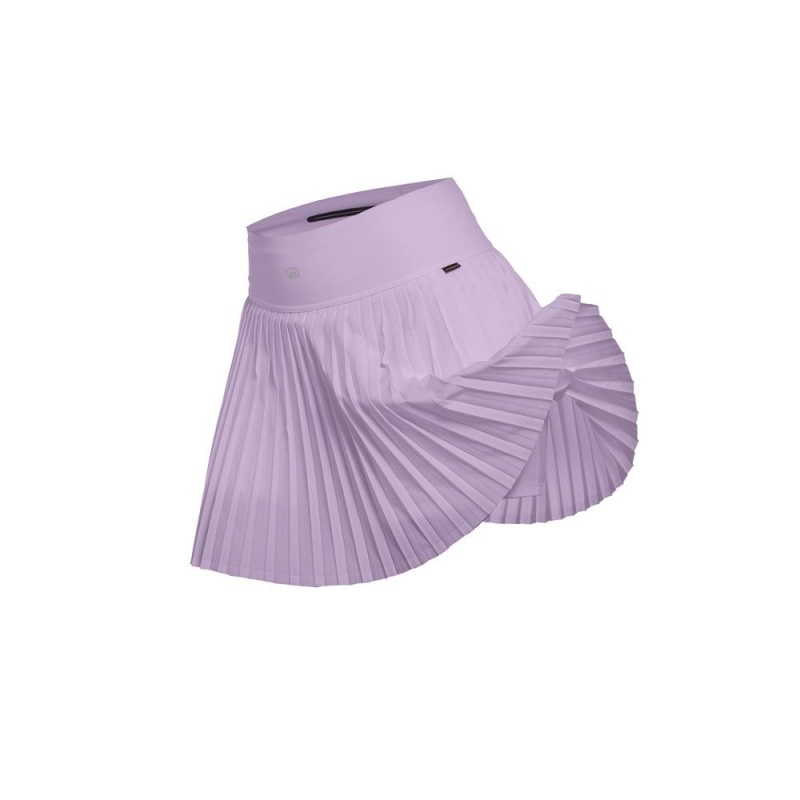 Goldbergh PLISSÉ Skirt Purple | 426185RFL