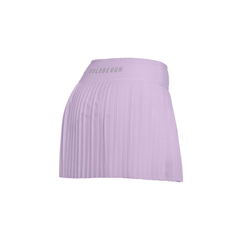 Goldbergh PLISSÉ Skirt Purple | 426185RFL