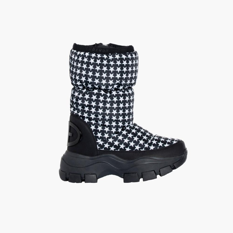 Goldbergh POWER Snow Boots Black / White | 356924POF