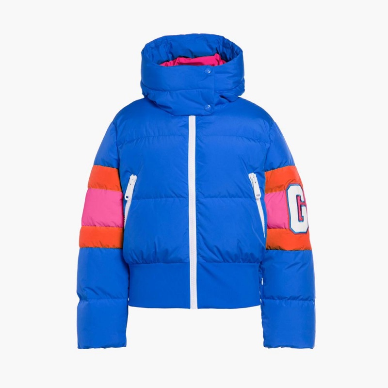 Goldbergh PUCK Ski Jacket Blue | 251378QDL