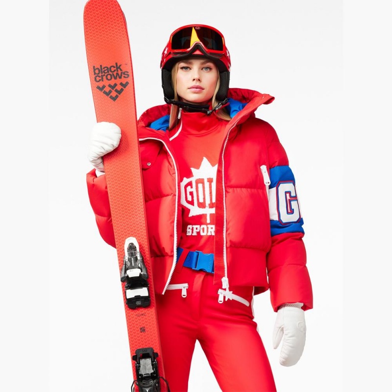 Goldbergh PUCK Ski Jacket Red | 021847LKH