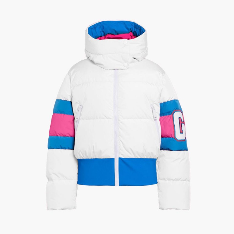 Goldbergh PUCK Ski Jacket White | 456791KGN