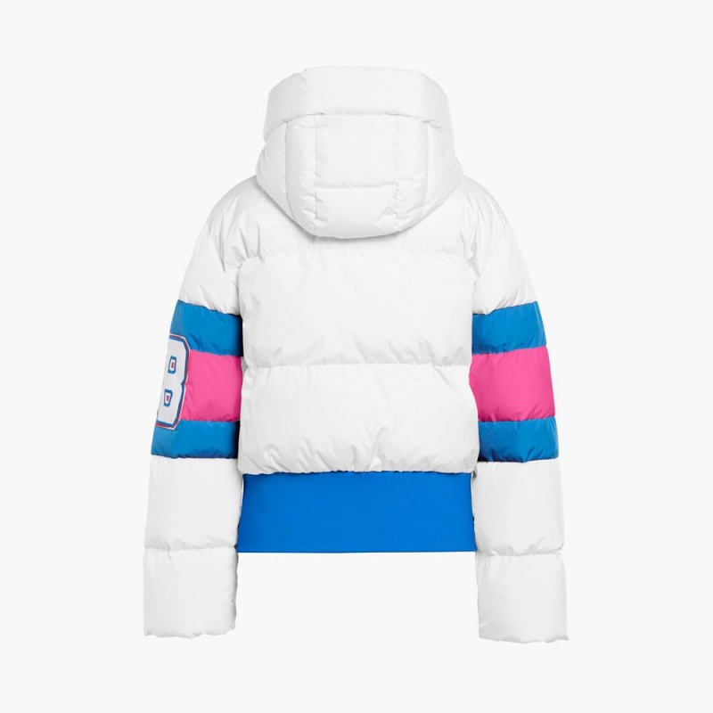 Goldbergh PUCK Ski Jacket White | 456791KGN