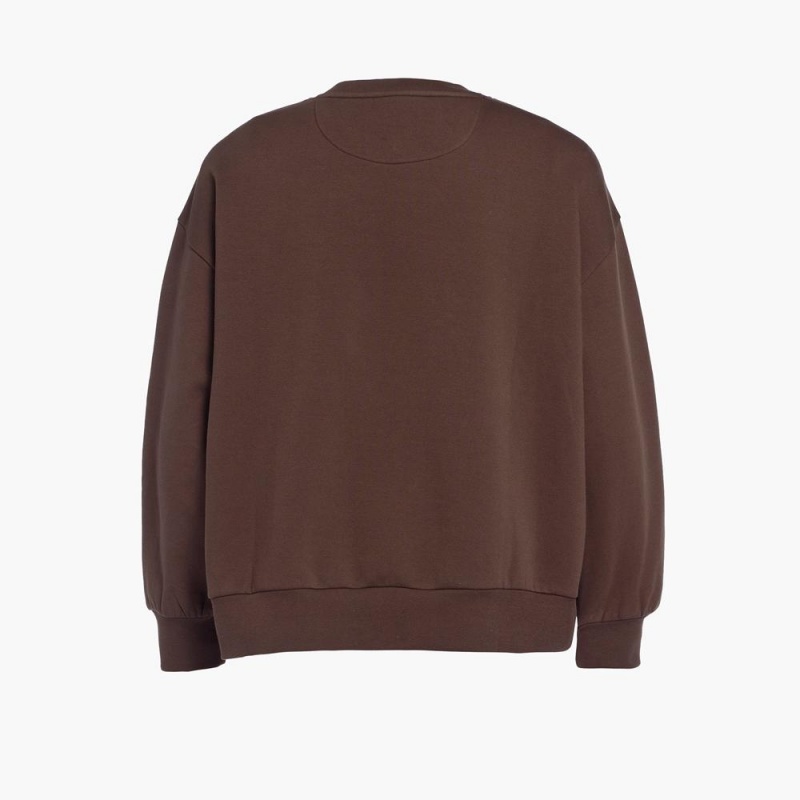 Goldbergh RINK crew neck Sweater Brown | 580749FAQ