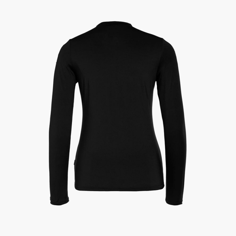 Goldbergh ROCK PEAK long sleeve T-shirts Black | 215903LUT