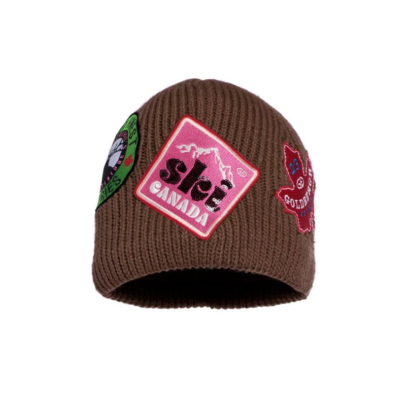 Goldbergh SHIRAS Beanie Brown | 902163RLZ