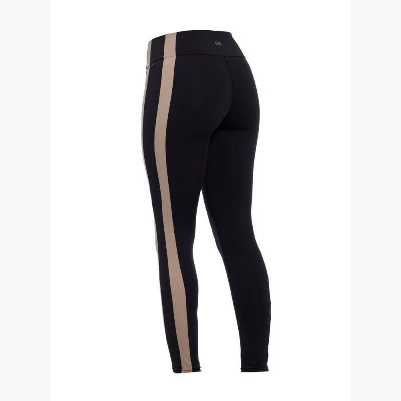 Goldbergh SKYLINE Leggings Black | 925318MGU